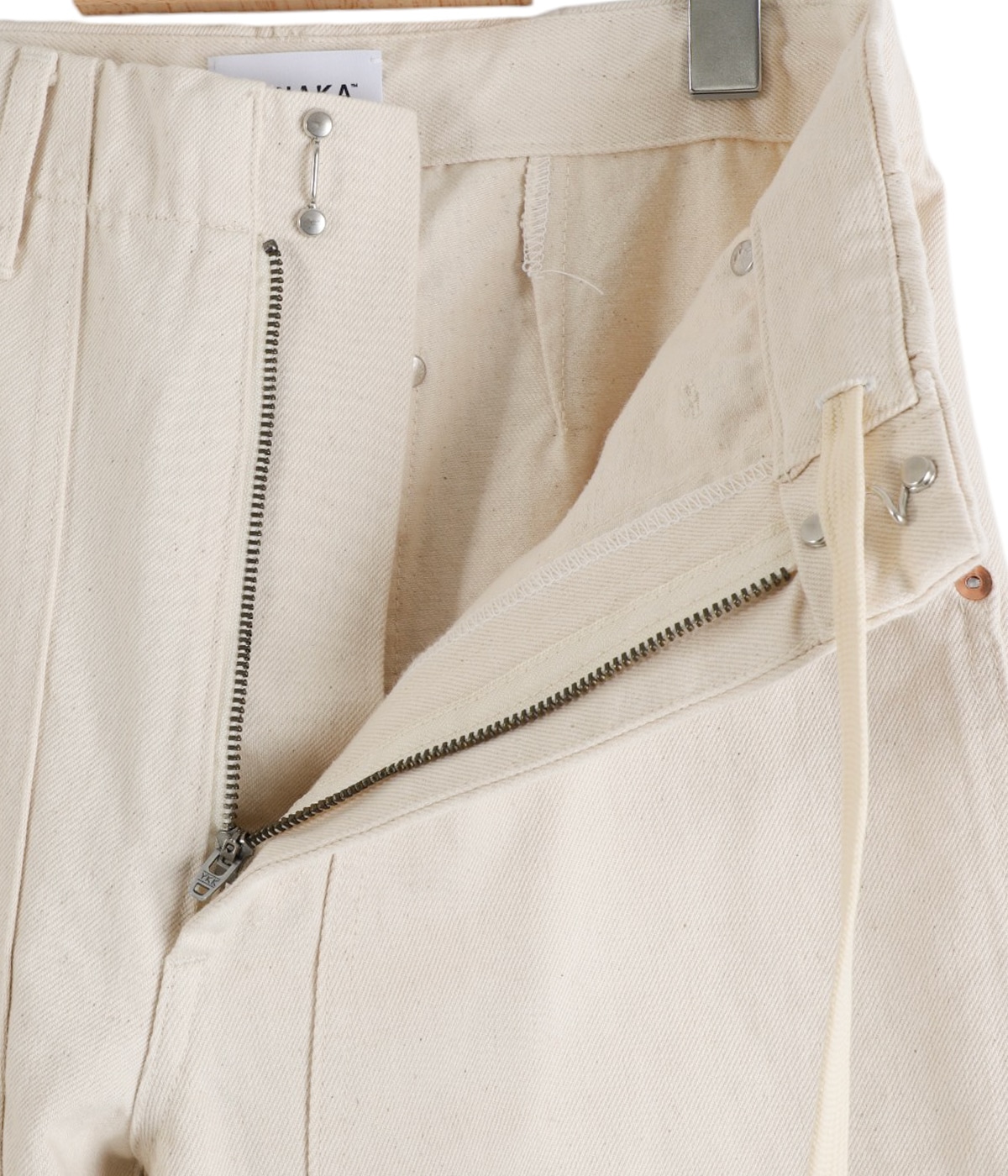 TANAKA アイボリー ワークパンツ セール】【TANAKA / タナカ】 WORK JEAN TROUSERS（デニムパンツ